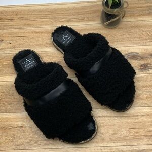 Aquatalia Alina Genuine Shearling Slipper